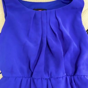 Girls blue Flowy summer dress size 12